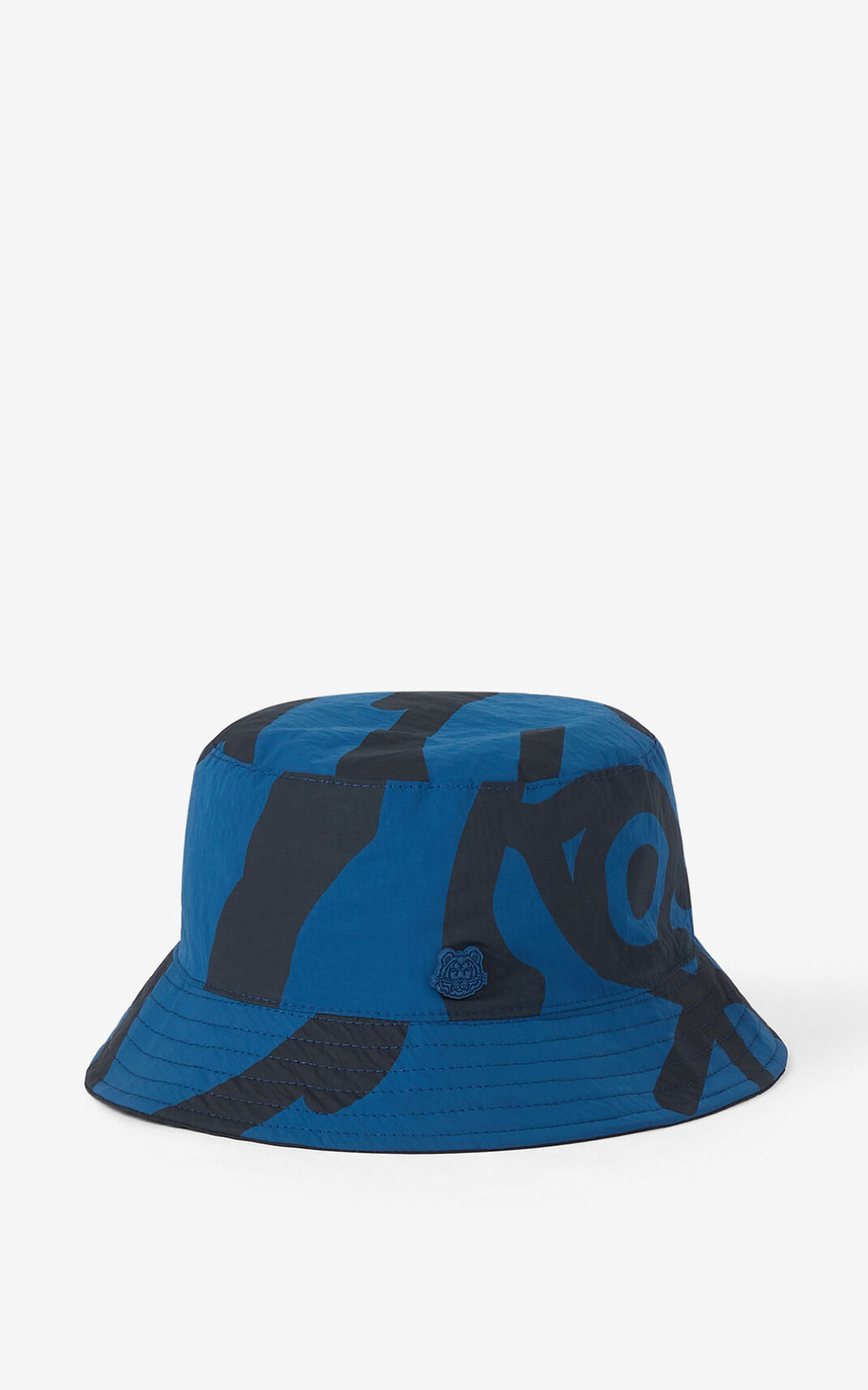 Chapeu Pescador Kenzo Reversible K Tiger Masculino - Azuis | 693LWDAKE